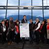 BC Premier David Eby stands alongside Coastal First Nations leaders at the signing the North Coast Protection Declaration