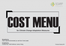Climate Cost Menu Title Page