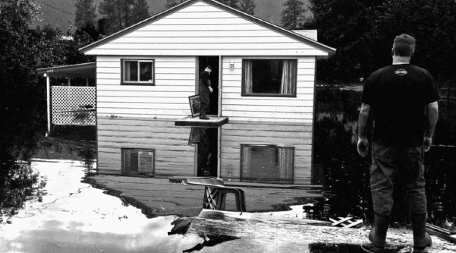 Flooding in Grand Forks, BC (Photo: Jennifer Houghton)